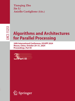 cover image of Algorithms and Architectures for Parallel Processing